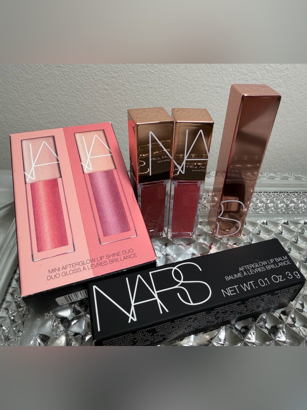 NARS Afterglow Lip Balm & Gloss Set - Orgasm/Unbroken - NIB - Picture 12 of 12